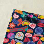 Serviette De Plage L'équipe du suicide | Harley Quinn Motif d'insigne (En situation)