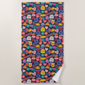 Serviette De Plage L'équipe du suicide | Harley Quinn Motif d'insigne (Devant)