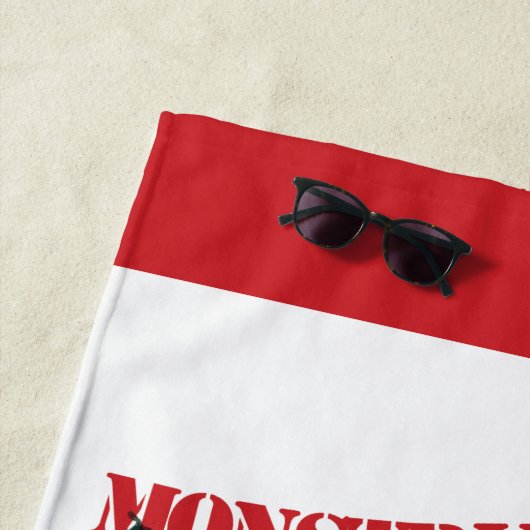 Serviette De Plage L'équipe du suicide | Harley Quinn Winking (En situation)