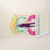 Serviette De Plage L'équipe du suicide | Illustration de Ratcatcher 2 (Devant)