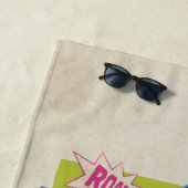 Serviette De Plage L'équipe du suicide | Starro Vs L'Équipe Suicide (En situation)