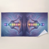 Serviette De Plage Les 7 Chakras´2 (Devant)