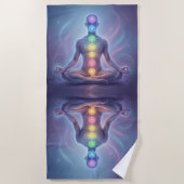Serviette De Plage Les 7 Chakras´2 (Devant)