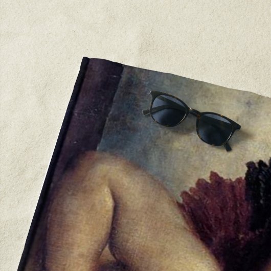 Serviette De Plage Les anges de Raphaël (En situation)