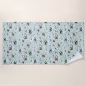 SERVIETTE DE PLAGE LES BARBETS (Devant)