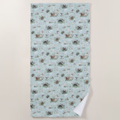 SERVIETTE DE PLAGE LES BARBETS (Devant)