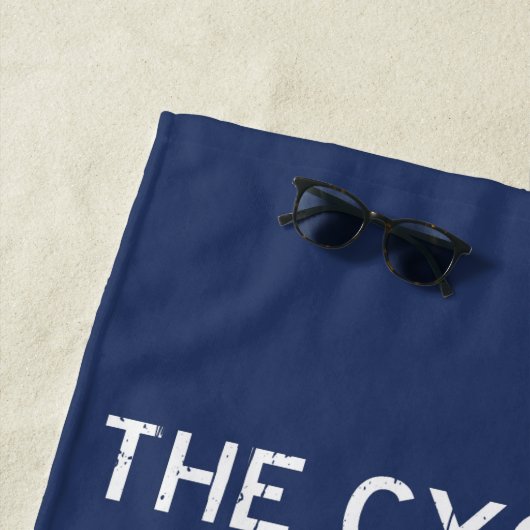 Serviette De Plage Les Cyclades, Grèce (En situation)