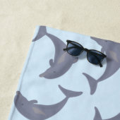 Serviette De Plage Les dauphins dans le Motif marin (En situation)