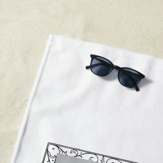 Serviette De Plage Les Dix Commandements Bible Beach Towne (En situation)