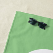 Serviette De Plage Les enfants observés drôles d'un monstre ont (En situation)