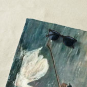 Serviette De Plage Les femmes vintages sur l'eau (En situation)