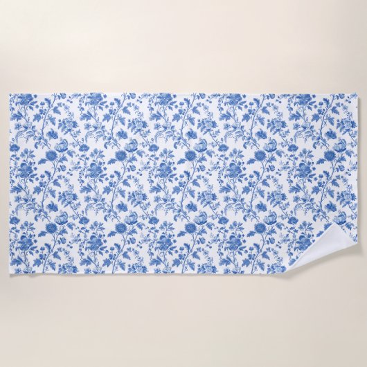 Serviette De Plage Les Fleurs Sont Le Soleil De L'Âme (Devant)