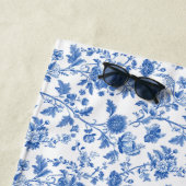 Serviette De Plage Les Fleurs Sont Le Soleil De L'Âme (En situation)
