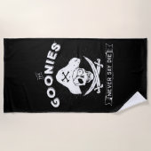 Serviette De Plage Les Goonies "Ne jamais dire mourir" Pirate Badge (Devant)