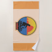 Serviette De Plage Les Goonies Retro Mikey équitation Vélo Graphique (Devant)