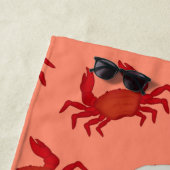 Serviette De Plage Les grands crabes des Pyrénées (En situation)