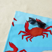 Serviette De Plage Les grands crabes des Pyrénées (En situation)