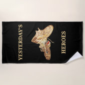 SERVIETTE DE PLAGE LES HÉROS D'HIER (Devant)