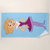 Serviette De Plage Les Jetsons | Jane Sa Femme (Devant)