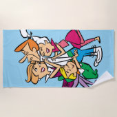 Serviette De Plage Les Jetsons | La famille (Devant)