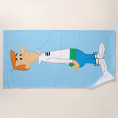 Serviette De Plage Les Jetsons | Rencontrez George Jetson (Devant)