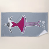 Serviette De Plage Les Jetsons | Robe de Jane (Devant)