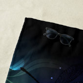 Serviette De Plage Les libellules du lac (En situation)