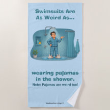 Les maillots de bain sont des pyjamas bizarres sou