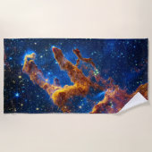 Serviette De Plage Les piliers de la création - James Webb NIRCam Ast (Devant)