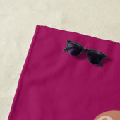 Serviette De Plage Les plages de Namaste (En situation)