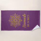 Serviette De Plage Les plages de Namaste (Devant)