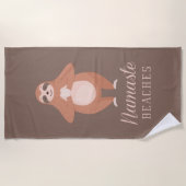 Serviette De Plage Les plages de Namaste (Devant)
