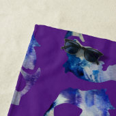 Serviette De Plage Les poissons rêvent (En situation)