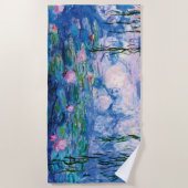 Serviette De Plage Les puits de Claude Monet (Devant)