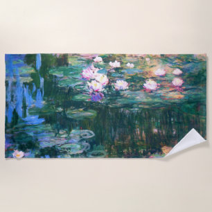 Serviette De Plage Les puits de Claude Monet