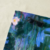 Serviette De Plage Les puits de Claude Monet (En situation)