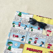 Serviette De Plage Les souvenirs de baseball de Charlie Brown (En situation)