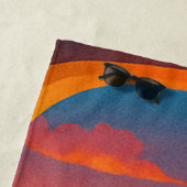Serviette De Plage les vacances sont (En situation)
