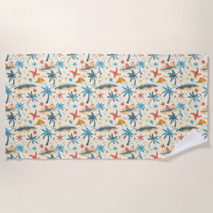 Serviette De Plage Les vagues de la mer m'aident à revenir à moi