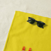 Serviette De Plage Les Week-ends Sont Pour Bateau Dragon (En situation)