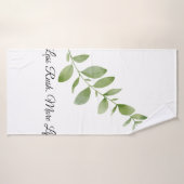 Serviette de plage Less Rush More Life (Serviette de bain)