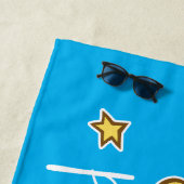 Serviette De Plage L'essentiel invisible pour les yeux (En situation)