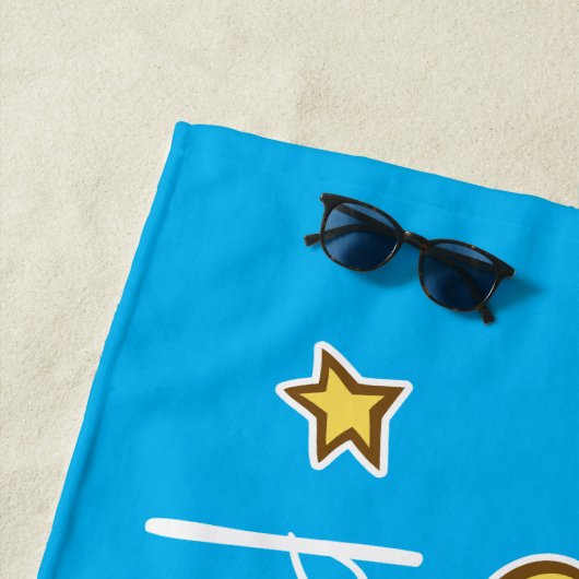 Serviette De Plage L'essentiel invisible pour les yeux (En situation)