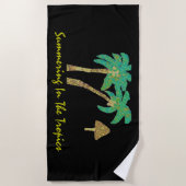 Serviette De Plage L'Ésumer Dans Les Tropiques (Devant)