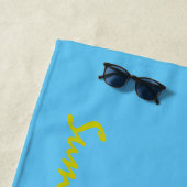 Serviette De Plage L'Ésumer Dans Les Tropiques (En situation)