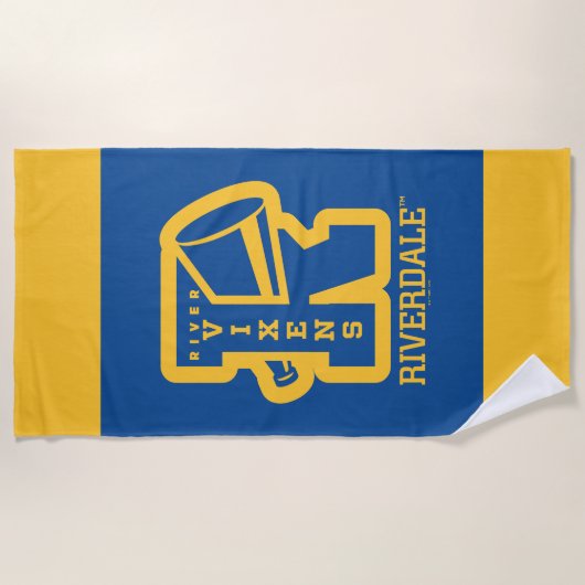 Serviette De Plage Letterman River Vixens (Devant)