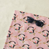 Serviette De Plage Lettre G (En situation)