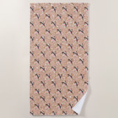 Serviette De Plage Lettre N (Devant)
