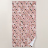 Serviette De Plage Lettre S (Devant)