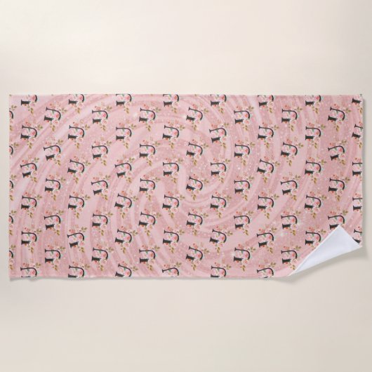 Serviette De Plage Lettre U (Devant)
